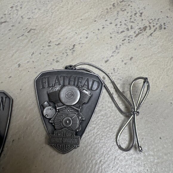 Vintage Harley Davidson Wrap-Up The Rumble Christmas Ornaments (1999) - Picture 5 of 9